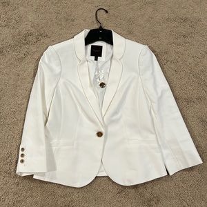 New White medium blazer